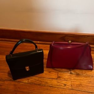 Set of 2 Vintage bags